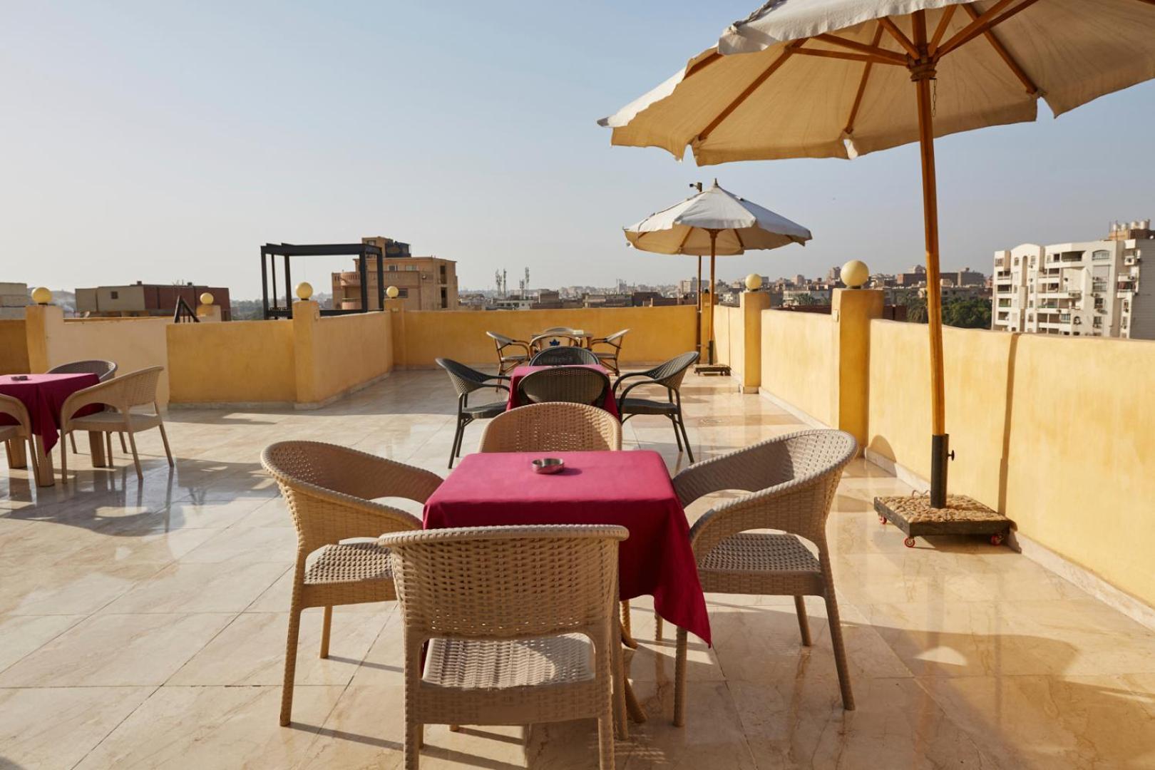 Grand Pyramid View Hotel Kafret el-Gabal Dış mekan fotoğraf