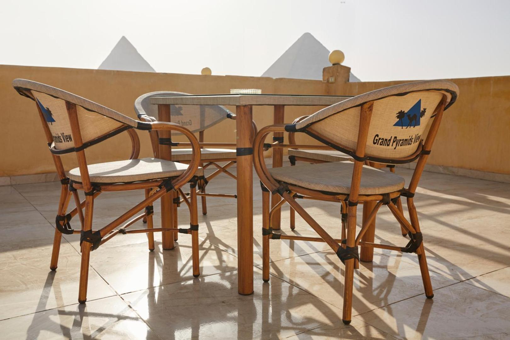 Grand Pyramid View Hotel Kafret el-Gabal Dış mekan fotoğraf
