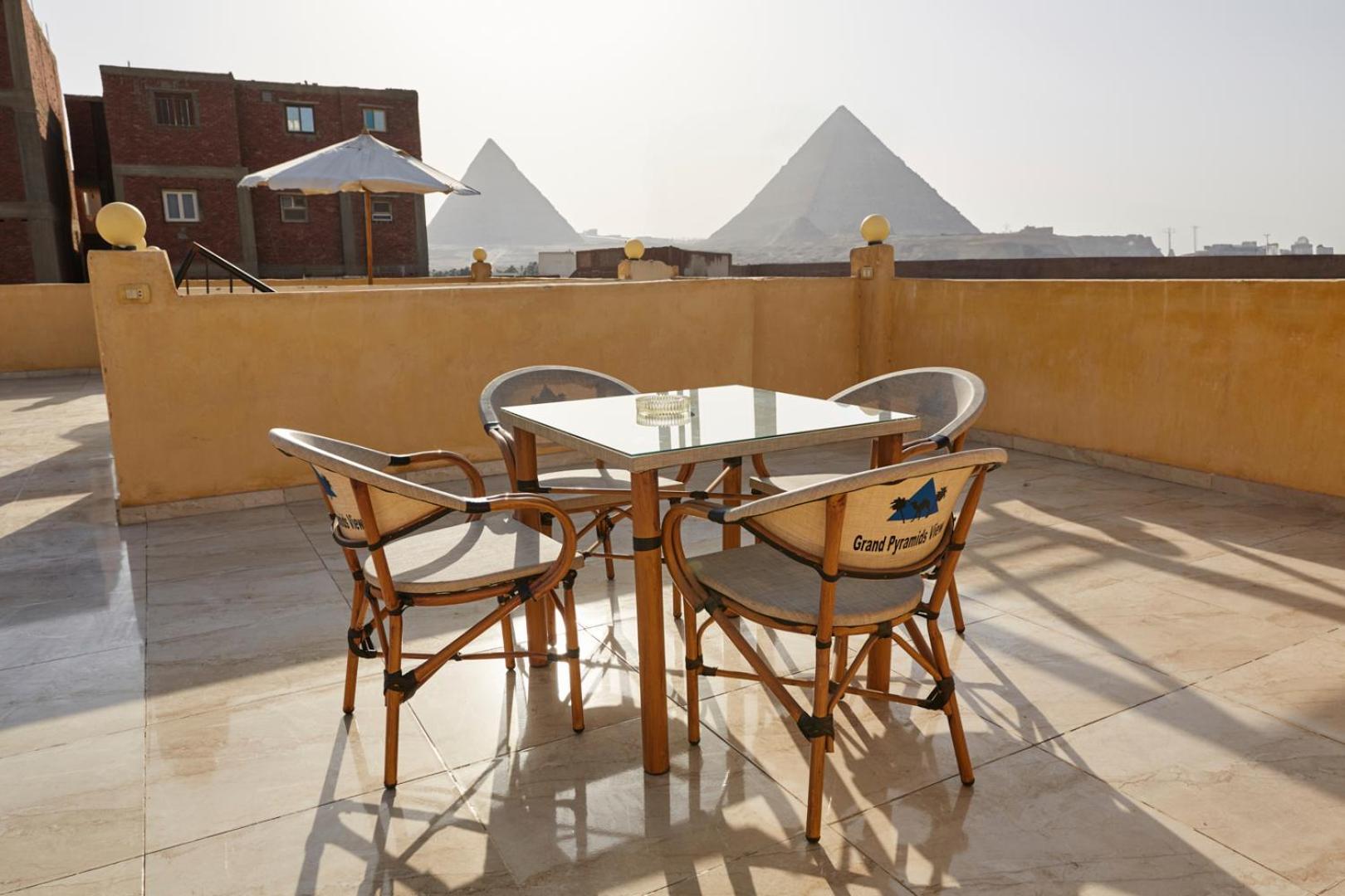 Grand Pyramid View Hotel Kafret el-Gabal Dış mekan fotoğraf